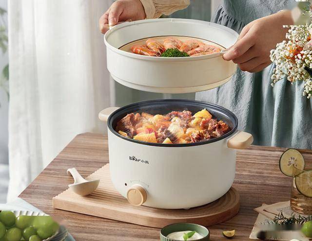 G-D30X8：宿舍与家庭的多功能小能手凯发k8国际109元到手！小熊电煮锅DR(图4)