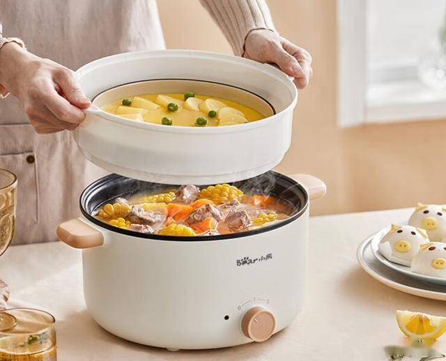 G-D30X8：宿舍与家庭的多功能小能手凯发k8国际109元到手！小熊电煮锅DR(图5)